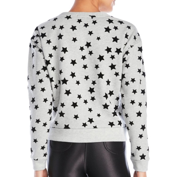 Romeo & Juliet Couture Velvet Star Sweatshirt - Picture 2 of 5